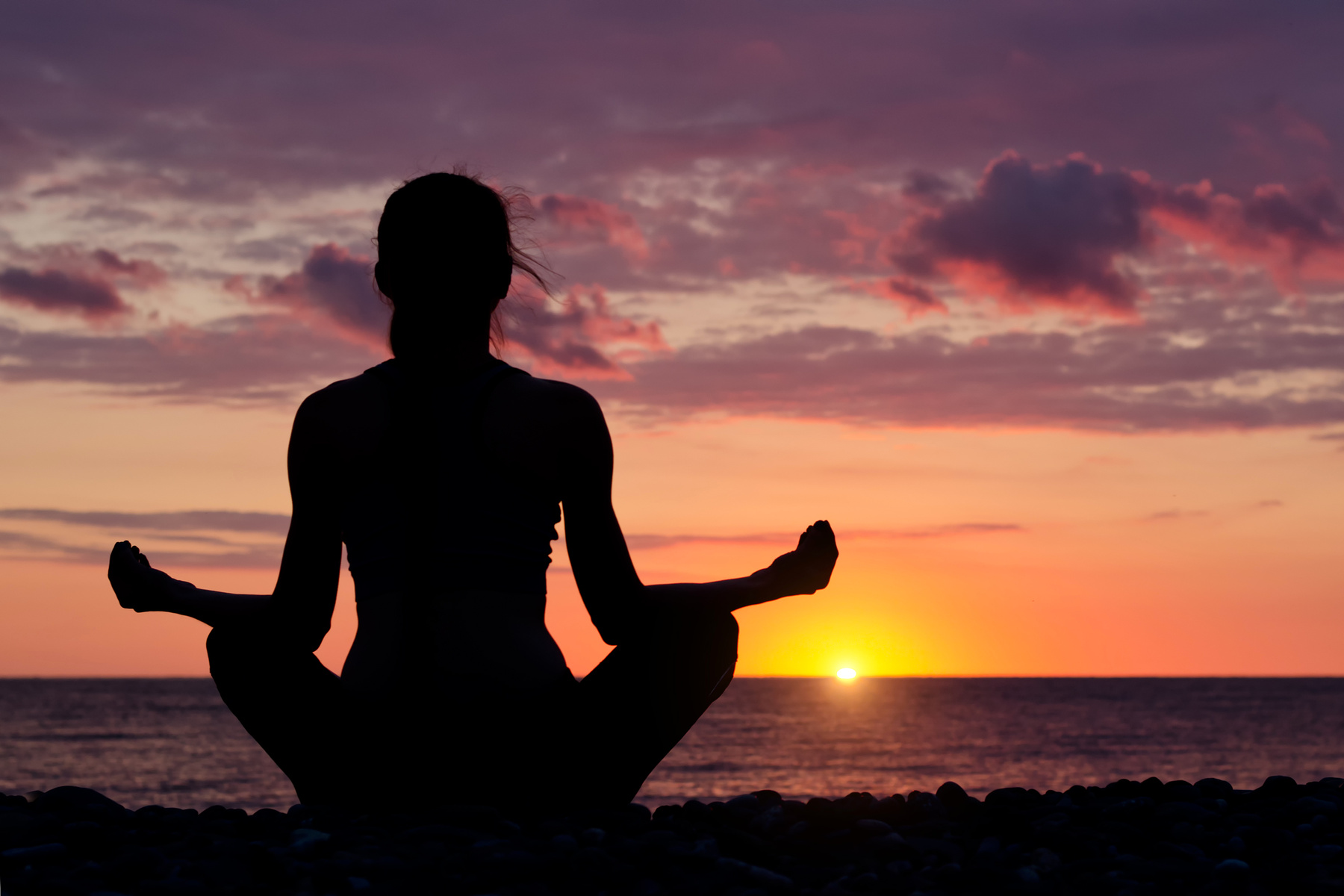 Woman Meditating 